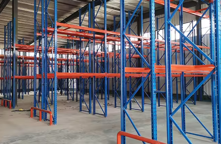 Kệ kho điều chỉnh tiết kiệm không gian, dung tích lớn, chống ăn mòn Giá kệ Adjustable Warehouse Shelf Super Space-saving Huge Rack bền chắc